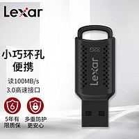 Lexar 雷克沙 V400 USB3.0 U盘 黑色 32GB USB-A