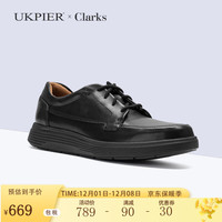 Clarks其乐男鞋皮鞋 舒适透气耐磨休闲皮鞋 Un Abode Ease海外 26136984 42