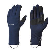 迪卡侬（DECATHLON）手套男冬季触屏保暖防寒女士防风骑车运动滑雪骑行手套ODA 布鲁士蓝 M