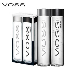 VOSS 芙丝 矿泉水苏打水组合装 800ml*2瓶（芙丝饮用天然泉水+芙丝苏打水饮料）