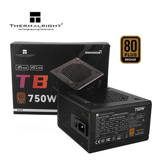 利民 TR-TB750S 铜牌（85%）非模组ATX电源 750W