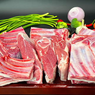羊小柒 宁夏滩羊肉 羔羊手把肉 净重10斤礼盒（折合26.9元/斤）