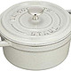 staub 珐宝 铸铁锅 圆形搪瓷锅 双手柄 支持IH La Cocotte Round 40501-410 20cm