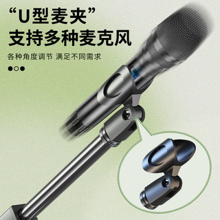  NINTAUS/金正 伸缩三脚架 麦克风支架 咪夹