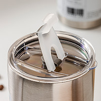 88VIP：竹木本记 咖啡杯便携式不锈钢保温保冷高档精致磨砂金属感水杯子
