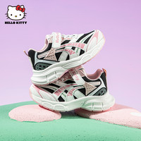 Hello Kitty 凯蒂猫 Hello Kitty童鞋儿童运动鞋女童老爹鞋跑步中大童软底轻便休闲鞋子