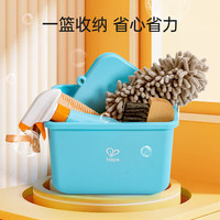 Hape仿真过家家玩具 木质厨房情景模拟3-6岁男女小孩早教儿童 E3054 儿童擦扫清洁玩具套装