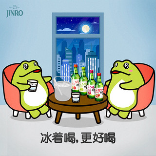 Jinro 真露 微醺韩国真露烧酒360ml（口味自选）果味13°