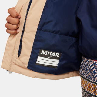 Nike耐克大童三合一两件套拒水夹克冬季加绒棉服外套FV5999