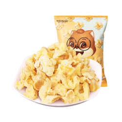 三只松鼠膨化食品_three squirrels 三只松鼠 黄金玉米花奶油味70g×1