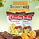 Chuba 进口印尼木薯片烧烤味140g袋 3.05元