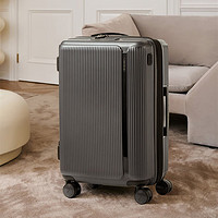 Samsonite 新秀丽 行李箱女男条纹时尚登机旅行箱密码箱20/25/28寸拉杆箱 HJ8