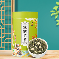 茶运 荼运茉莉花茶特级浓香型2023新茶叶绿茶飘雪毛峰毛尖泡水60g*1罐