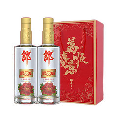 LANGJIU 郎酒 45度顺品郎480ml*2瓶浓酱兼香型白酒送礼 浓香兼香随机发货