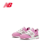 New Balance 997H系列 魔术贴 玫红 女童运动鞋
