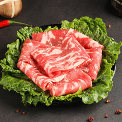 百里炙 原切牛肉卷 150g*10盒（另有黑白毛肚）