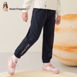 Hush Puppies 暇步士 儿童冬季长裤 藏蓝色