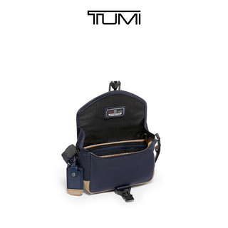 TUMI 途明 ALPHA BRAVO系列男士休闲时尚翻盖斜挎包 0232716MDK 灰拼蓝色 送礼物