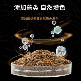 JIPINHONG 吉品鸿 通用乌龟粮600g乌龟饲料龟粮中华草龟巴西龟草龟约2mm小粒上浮型