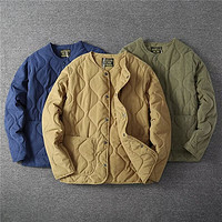 JIKADI 纪卡迪 冬季高品质厚实复古休闲保暖棉服