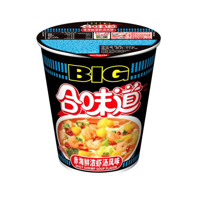 合味道 大杯合味道赤海鲜浓虾汤风味代餐夜宵112g×1杯