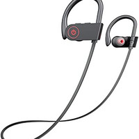 HD Otium 入耳式耳机 带麦克风 降噪 防汗 黑色 U8