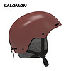 萨洛蒙（Salomon）专业户外男子滑雪装备防护头盔BRIGADE+ 茜草红 M
