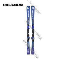 萨洛蒙（Salomon）中性运动滑雪双板套装NX S/RACE SL PRO + X12 LAB 蓝色 160cm