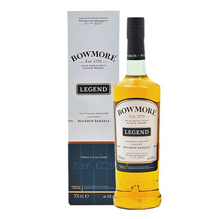 BOWMORE 波摩传奇 单一麦芽 苏格兰威士忌 700ml 礼盒装