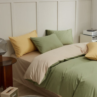 兰芮 100支全棉贡缎新疆长绒棉纯棉四件套 200*230cm