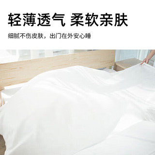 南极人 Nanjiren）旅行一次性被套床单罩枕套加厚单人款三件套酒店床上用品