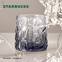 星巴克（Starbucks）杯子咖啡宝藏系列咖啡流金款切面咖啡玻璃杯黑色300ml男女 流金款切面玻璃杯300ml