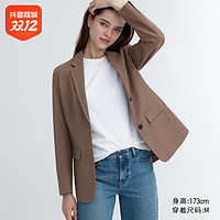 UNIQLO 优衣库 女装 西装(西服外套 休闲通勤职业商务面试 新品) 460904