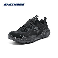 斯凯奇（Skechers）男子舒适休闲运动鞋894280 全黑色/BBK 42.5