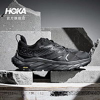 HOKA ONE ONE 女款秋冬Anacapa Low GTX低帮户外徒步鞋耐磨减震支撑防水版 黑色/黑色 36.5