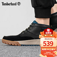 Timberland添柏岚休闲鞋男鞋户外踢不烂工装鞋轻便复古英伦休闲皮鞋A41EC A41EC015/黑色  40/7