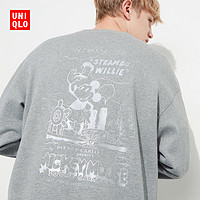 UNIQLO 优衣库 男装/女装(UT) Mickey Shines卫衣(长袖米奇运动衫)466849