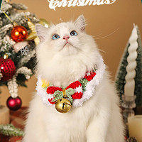 Hoopet 猫咪项圈项链小猫围脖子装饰品颈圈领结狗狗宠物脖圈猫猫圣诞项圈