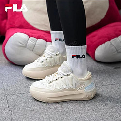 FILA 斐乐 2024冬季新款胡萝卜男鞋女鞋运动休闲摩登板鞋F12W411201