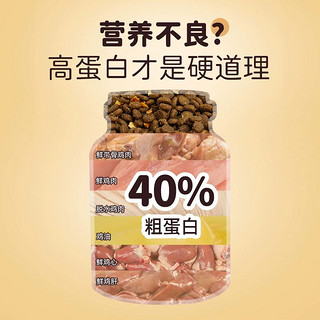 Chrisdine 小可爱F04全价冻干鸡肉味猫粮试吃装500g