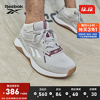 Reebok 锐步 官方23男NANOFLEX 2.0经典运动健身透气综合训练鞋  42