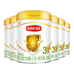 金领冠 育护 婴幼儿奶粉 3段 900g*6罐