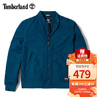 Timberland添柏岚棉服男秋冬户外运动通勤休闲保暖棒球服防风飞行夹克A22A2 A22A2BZ4/蓝色 S/170