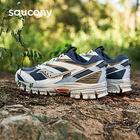 抖音超值购：saucony 索康尼 23年新款COHESION 2KTR经典复古休闲鞋网面耐磨男女