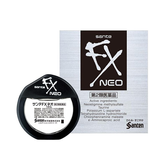 santen-fx 参天 银色NEO眼药水12ml