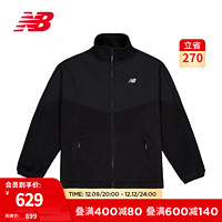 NEW BALANCE男款运动休闲百搭针织夹克外套 BK MDD45031 L