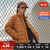 Reebok锐步男女经典时尚复古梭织轻薄运动羽绒服夹克 23FRC275UGBH A/S