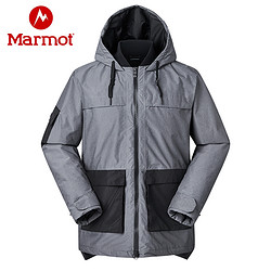 Marmot 土拨鼠美版秋冬款户外防风舒适保暖男式休闲棉服上衣