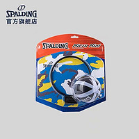 抖音超值购：SPALDING 斯伯丁 官方旗舰店室内娱乐小篮板挂壁式篮球框儿童玩具79-003Y