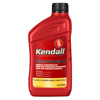 PLUS会员：Kendall 康度 美国原装进口 自动变速箱油 波箱油 全合成 ATF LV 946ML